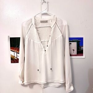 ABERCROMBIE CREPE BLOUSE